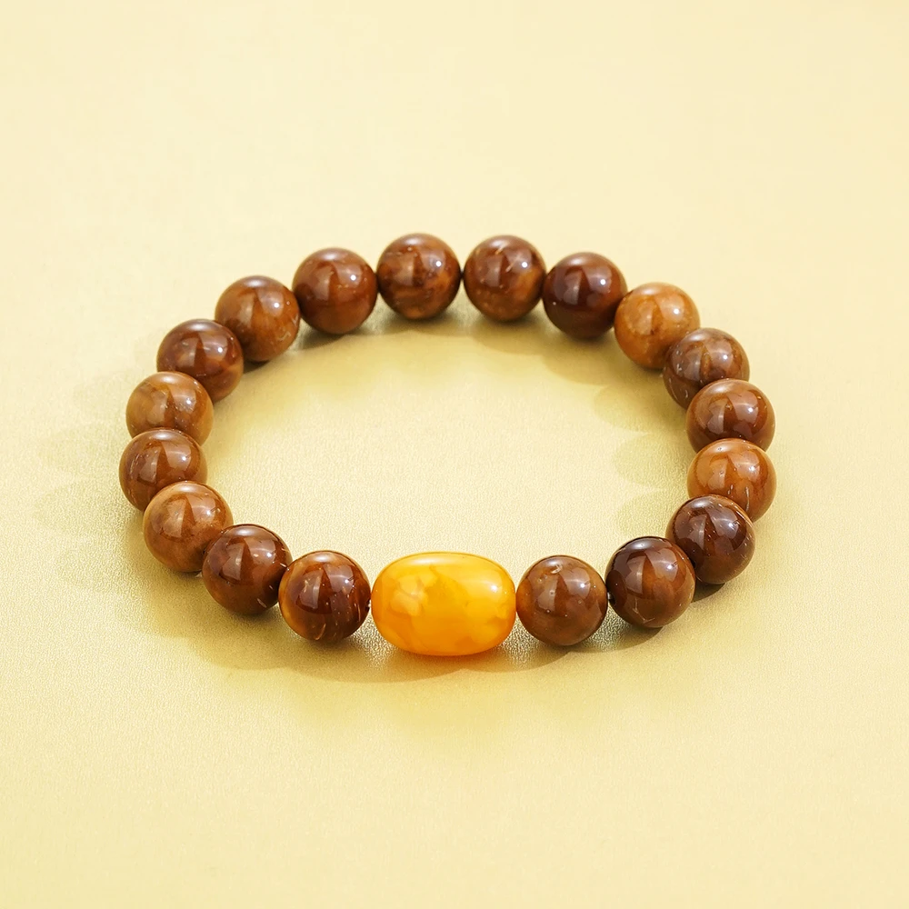 蜜蜡库克手串（10MM）10692（Joyce娇姐）