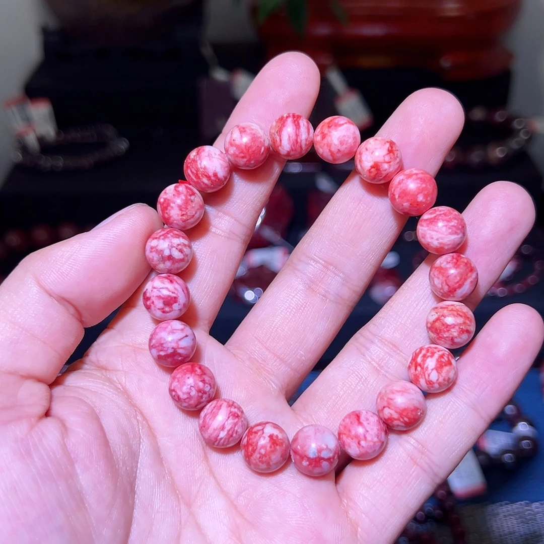 天然辰砂纯天然手串