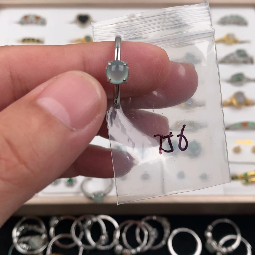 未镶嵌戒指翡翠756