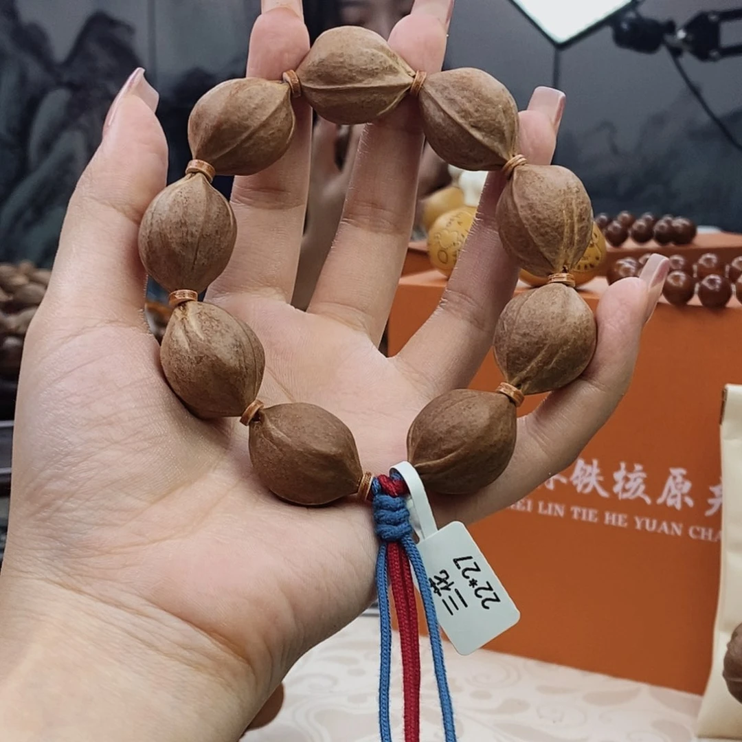 手串橄榄核刘*展原生态正宗梅林铁核