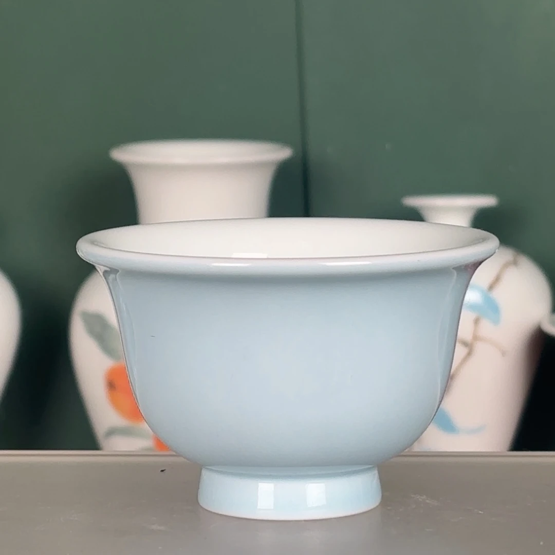 景德镇单色釉陶瓷