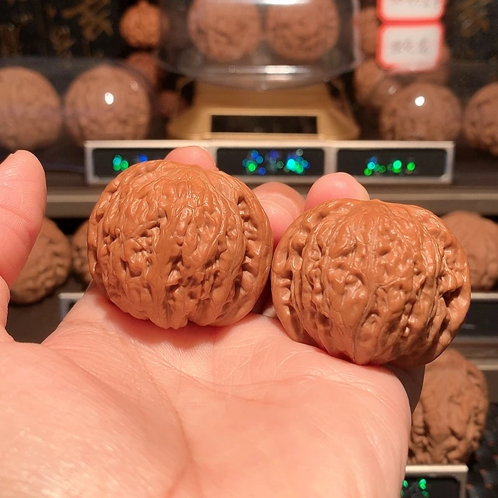 文玩核桃把件铁锤40尺