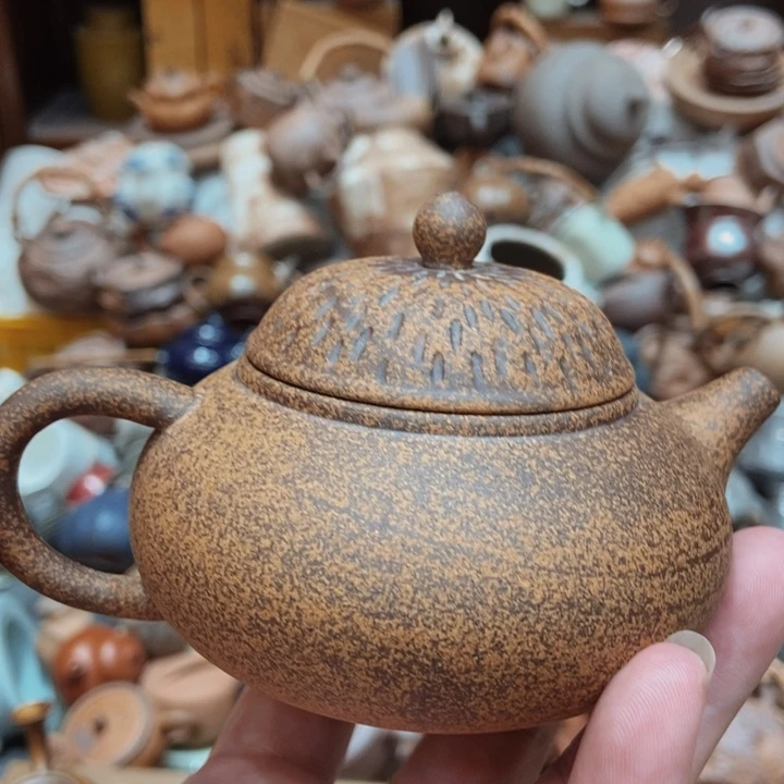 柴烧老岩泥高端茶器