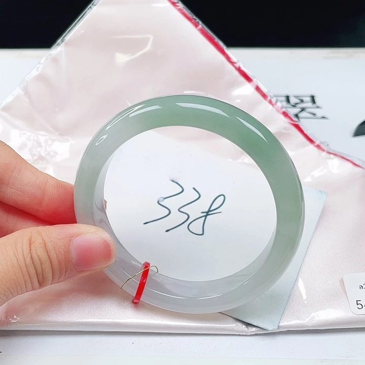 未镶嵌手镯翡翠54+正圈