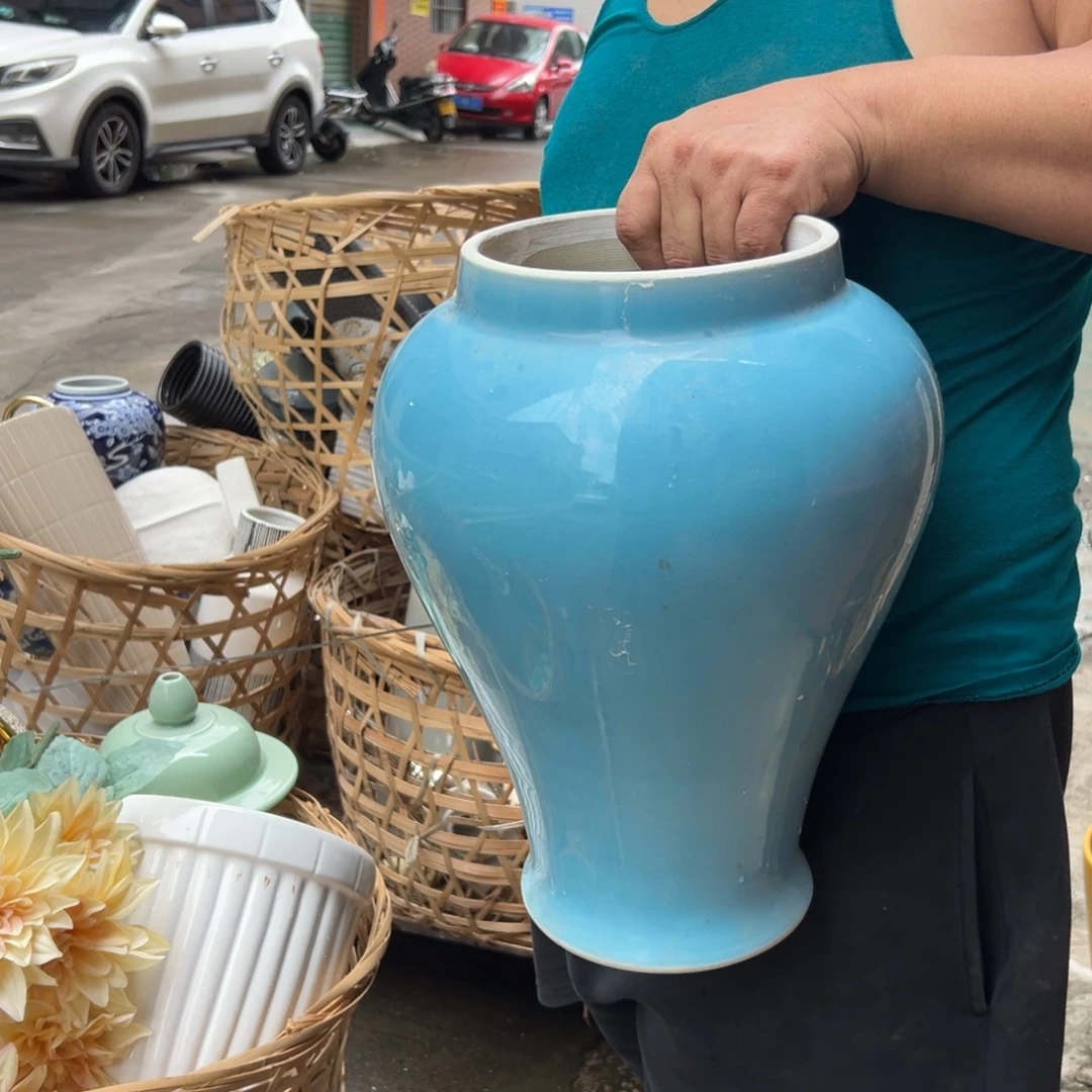 号高温陶瓷工艺饰品（微瑕慎拍）107底部带孔