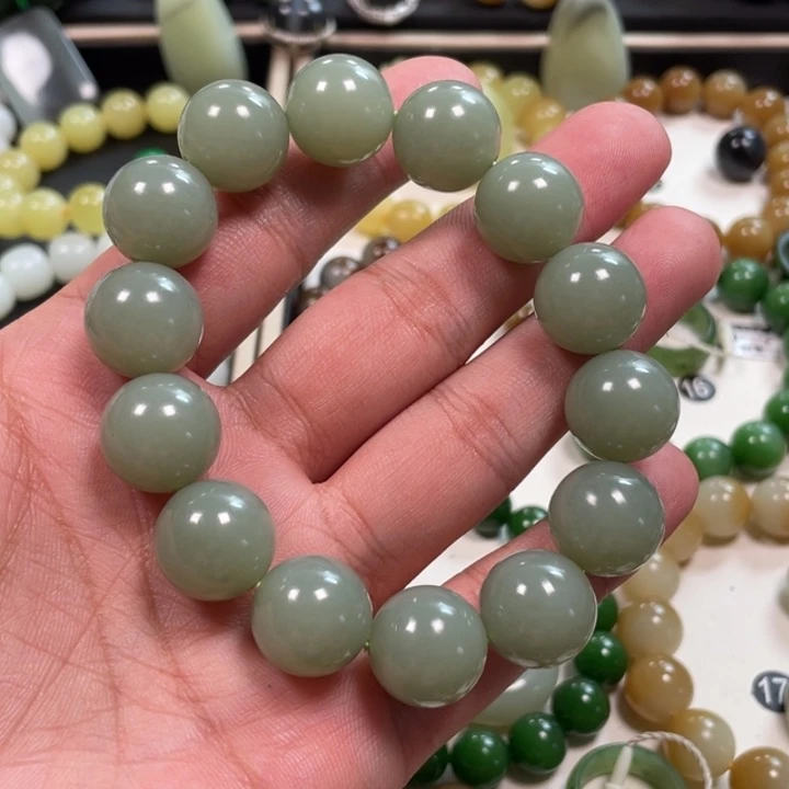 未镶嵌手串和田玉
