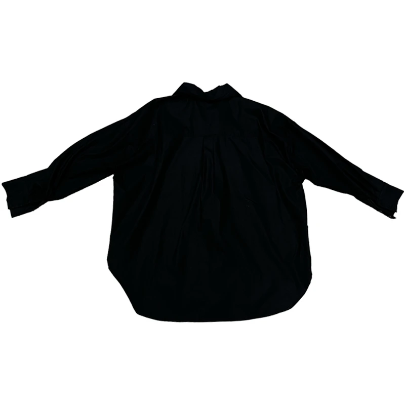 Dan Dan 2025新款设计感尖领洋气时尚衬衣