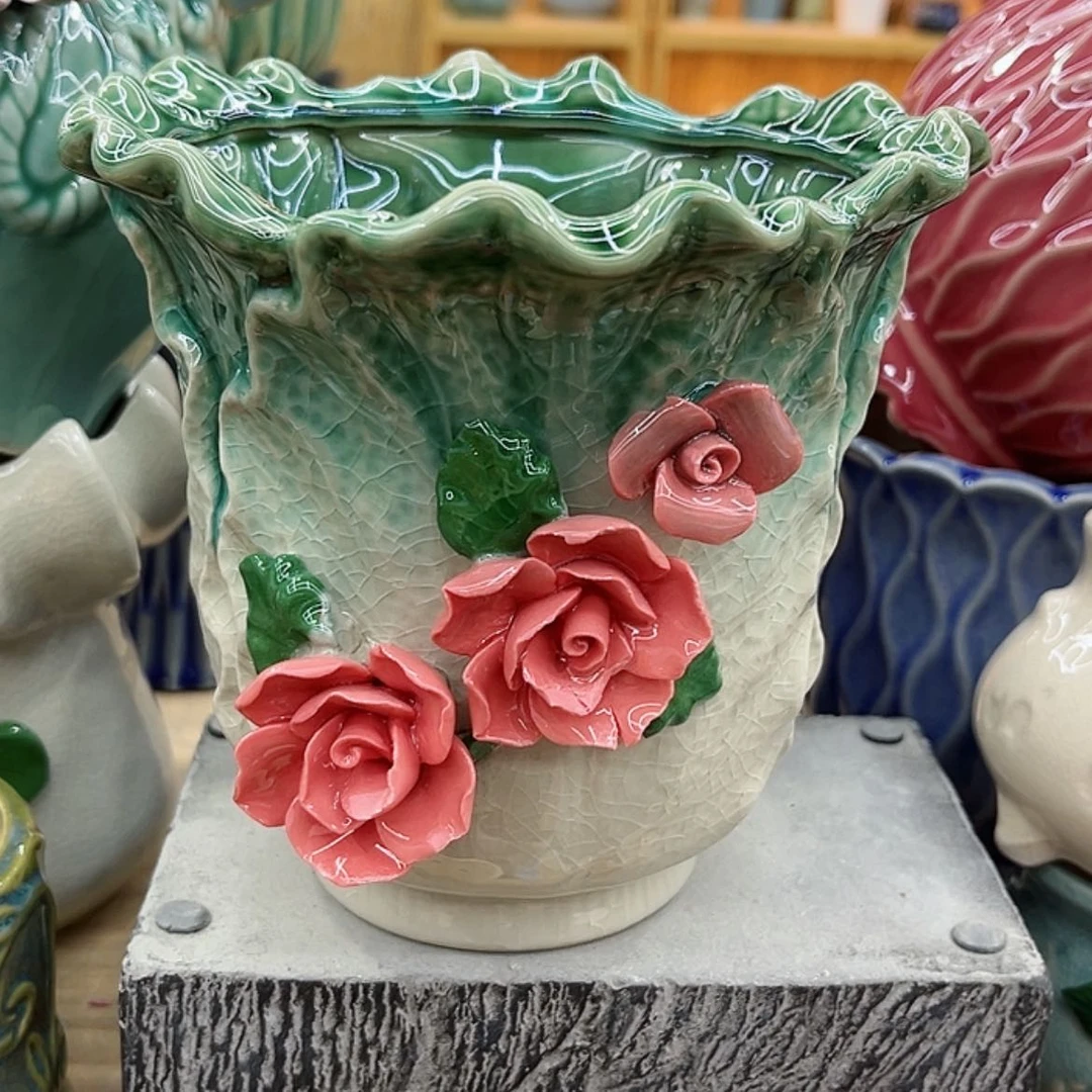 【闪购商品】陶瓷花盆