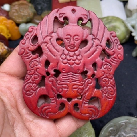 和田玉颈饰未镶嵌61