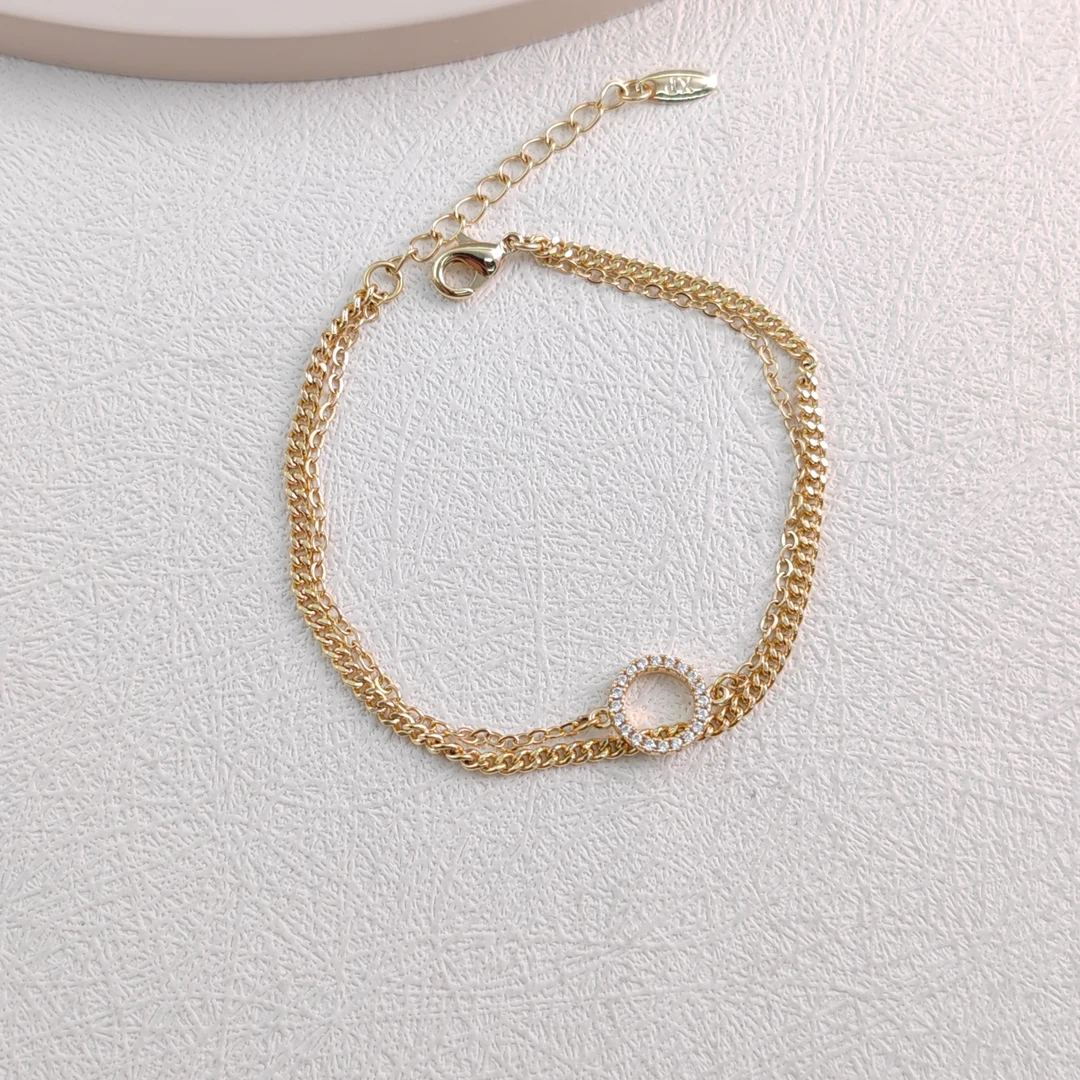 XUPING/旭平首饰 合金合成锆石手链 新年时尚气质 GDX X001023717