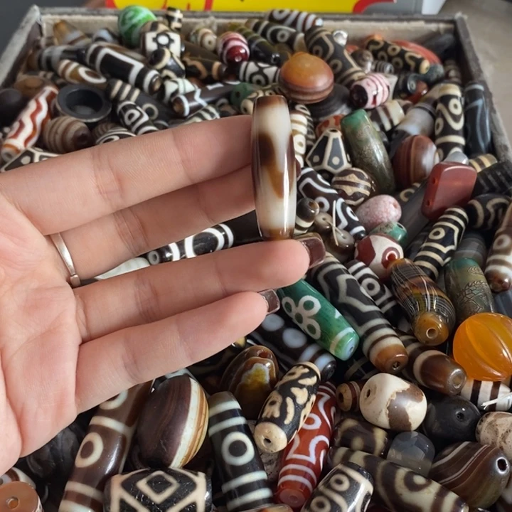 玛瑙/玉髓颈饰足银镀金镶嵌178