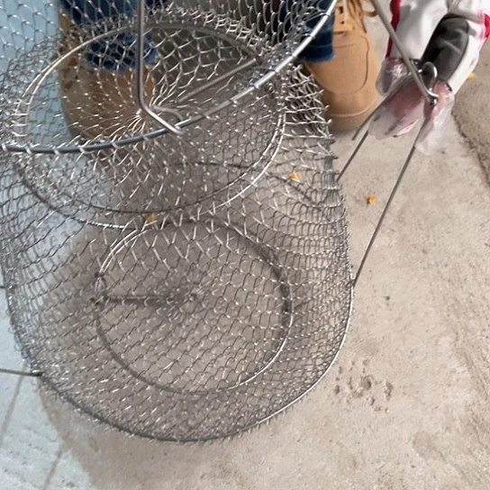 钢丝鱼护笼微微变型带支撑