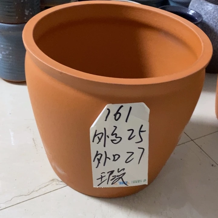 粗陶红陶绿植花盆761