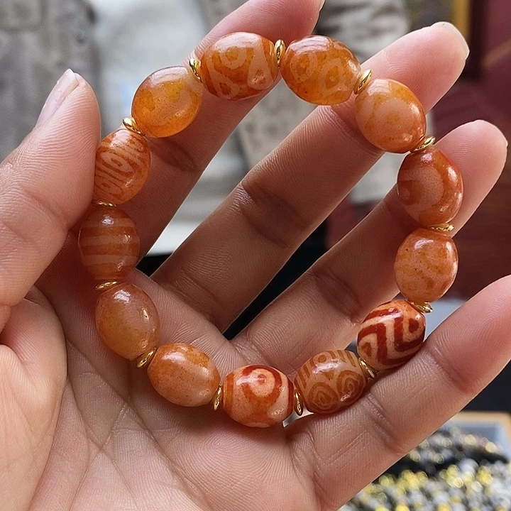 玛瑙/玉髓合金颈饰