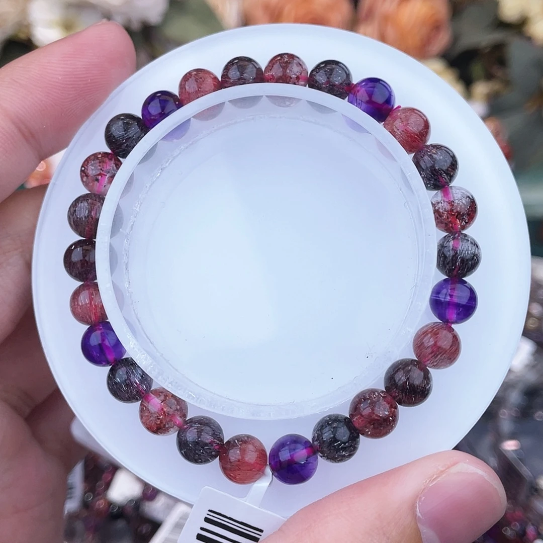 手链未镶嵌水晶黑加伦超七7m