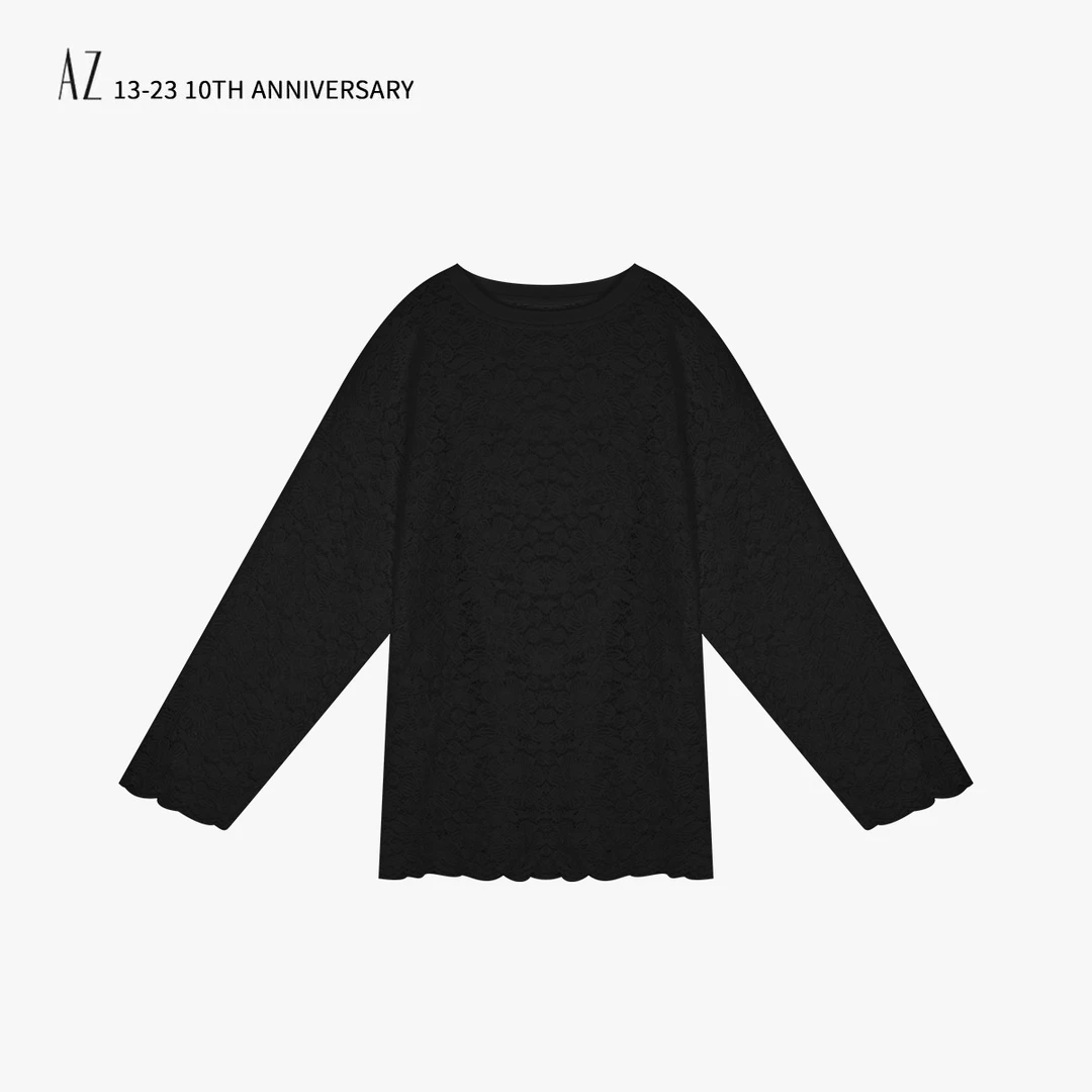 AZ-XJ 花朵蕾丝上衣 82558 新款NEW