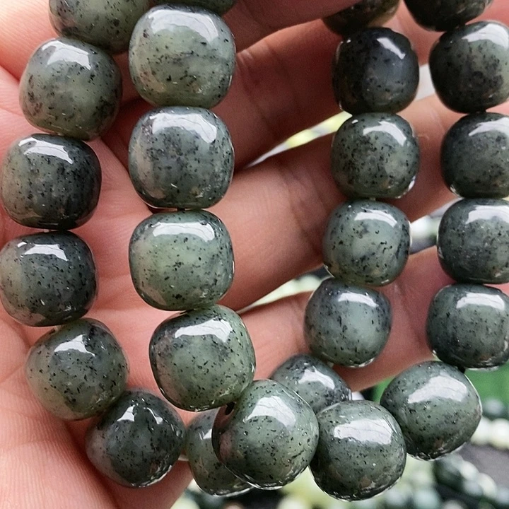 【闪购商品】手链未镶嵌和田玉14青花拍一拍一