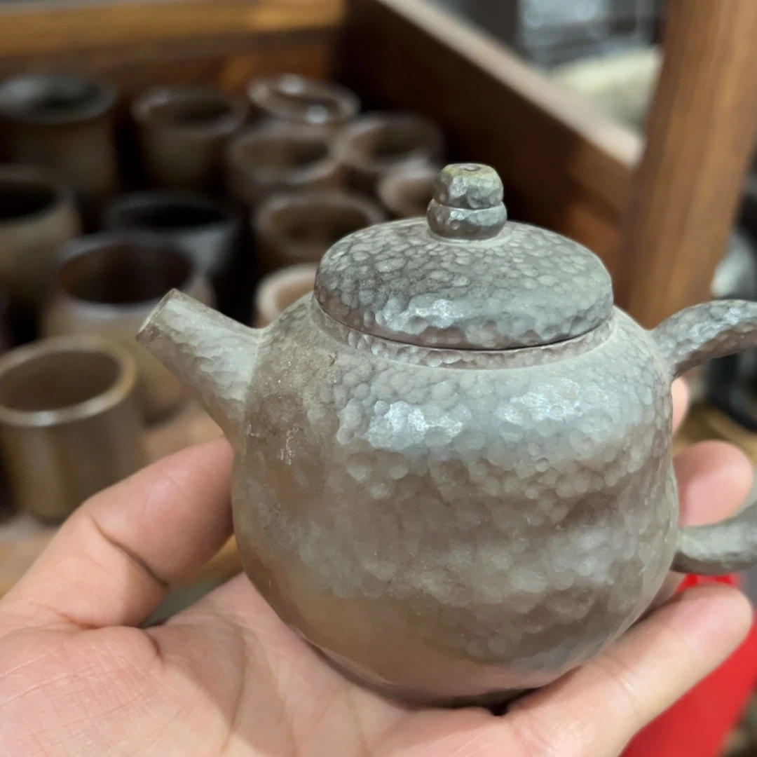 贵台龙窑柴烧茶壶99赛*文