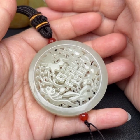 和田玉挂件未镶嵌之*