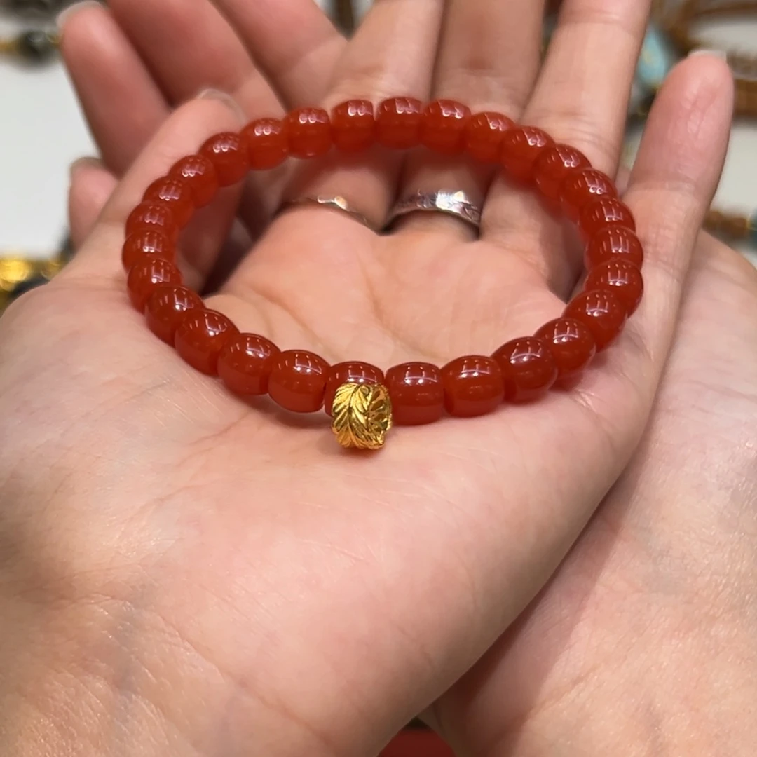 未镶嵌手链南红玛瑙南红手串