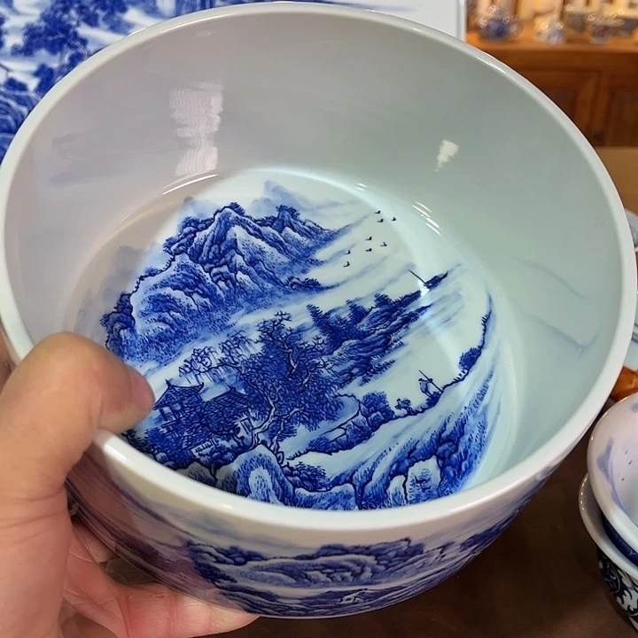 錡镇堂手工手绘水洗