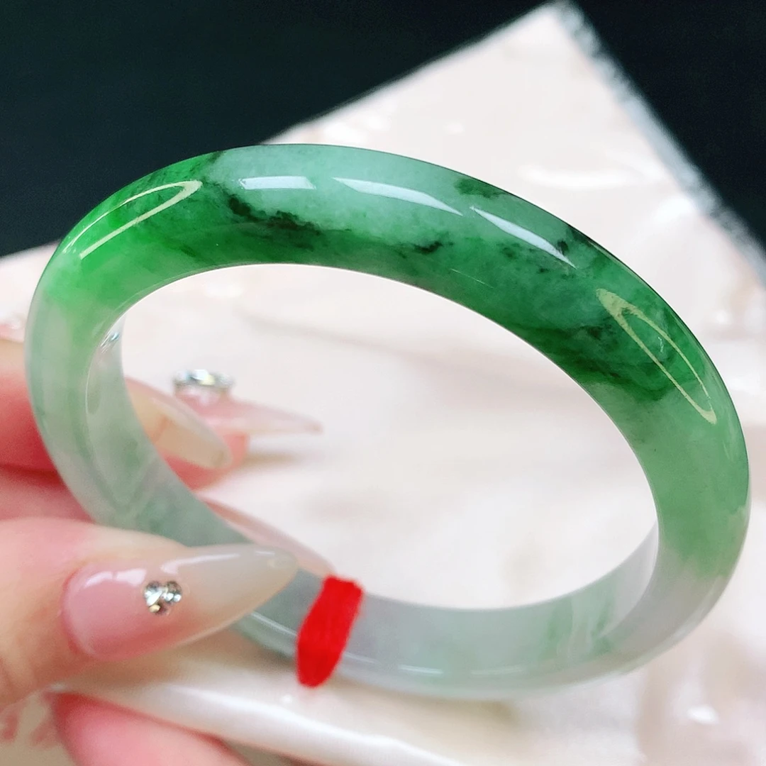 翡翠未镶嵌手镯天然翡翠1378