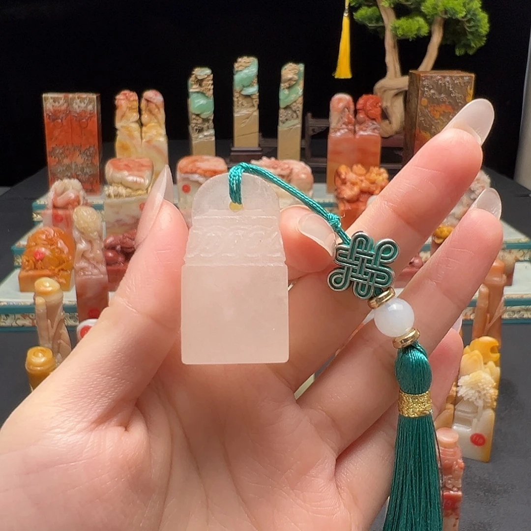 寿山石印石手工制作