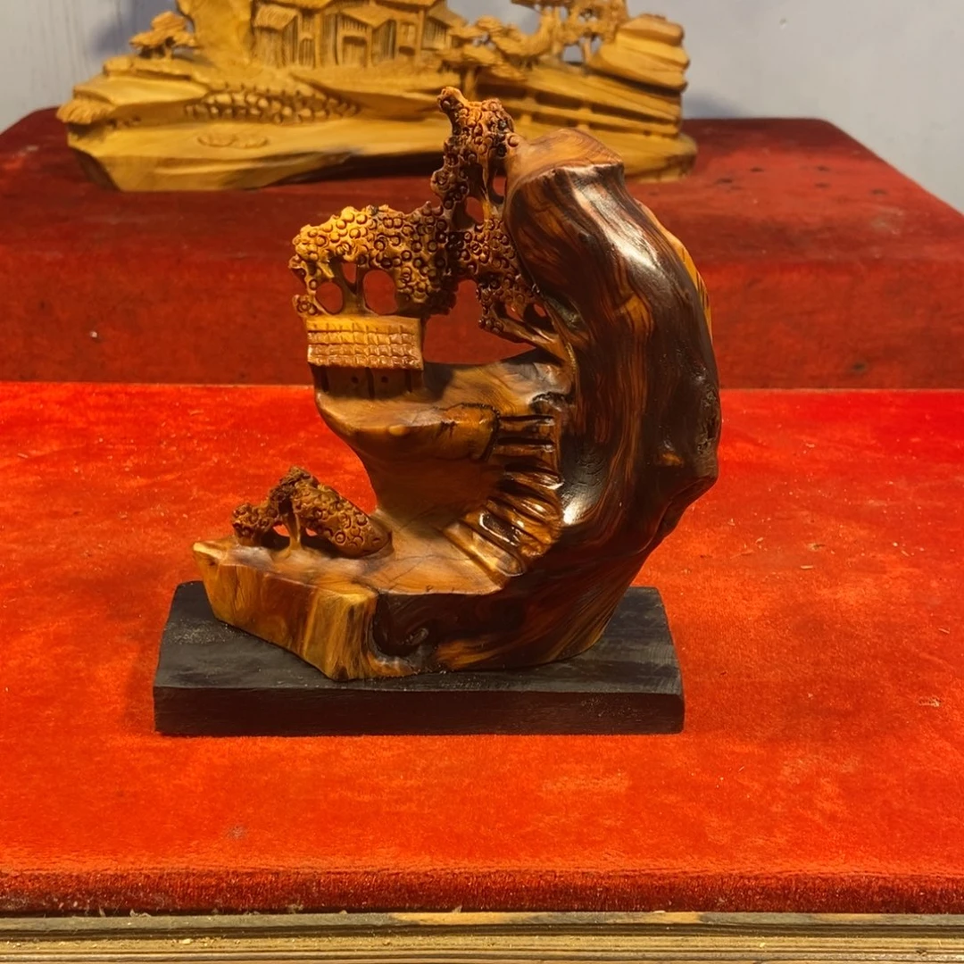 柏木（崖柏）牛*崖柏摆件（福利