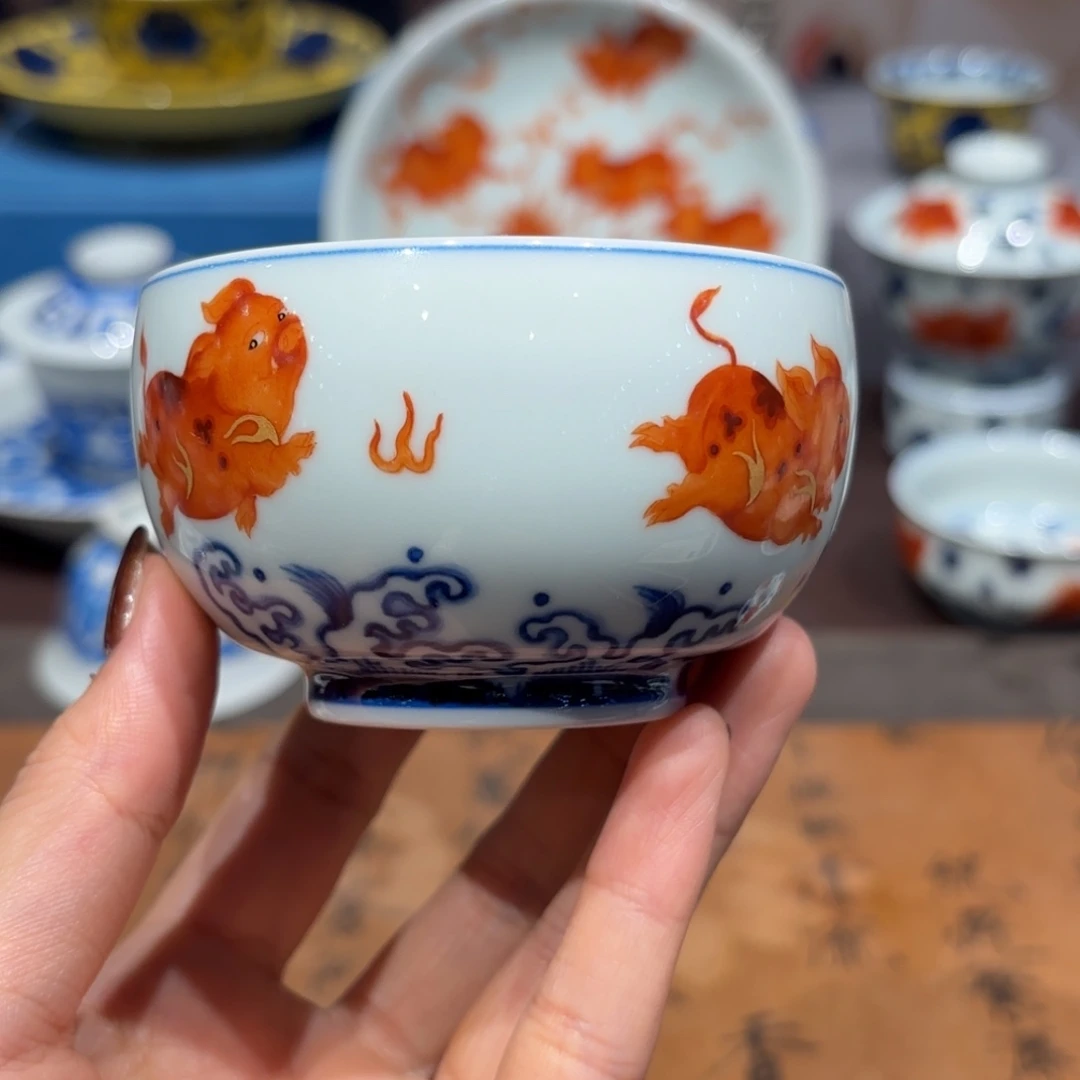 手工手绘陶瓷茶具