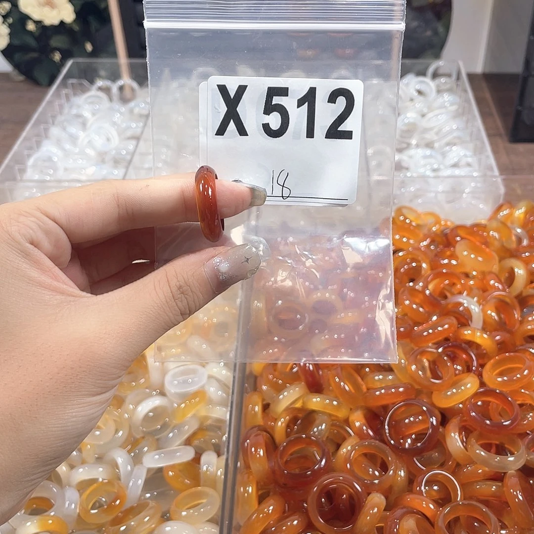 未镶嵌戒指玛瑙/玉髓512