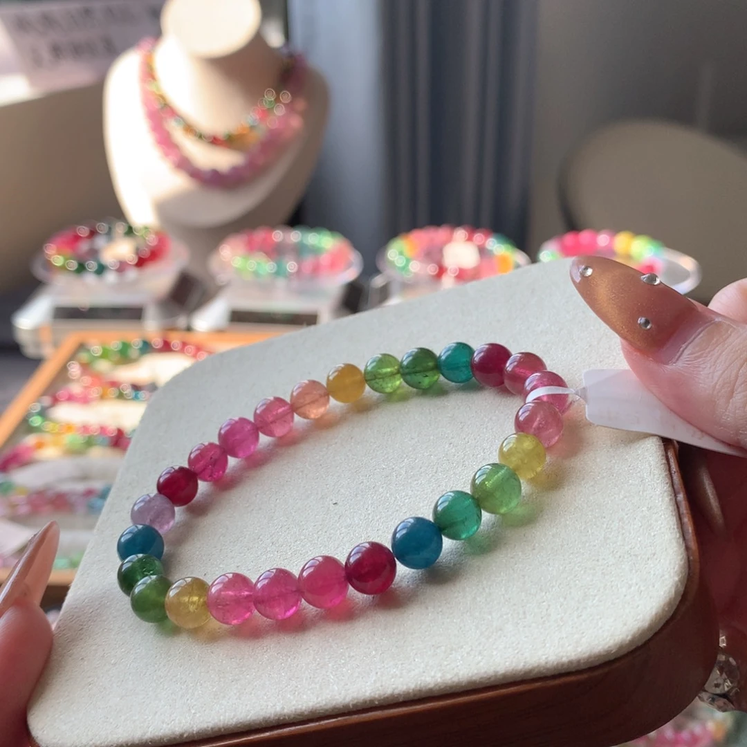 未镶嵌手链碧玺碧玺