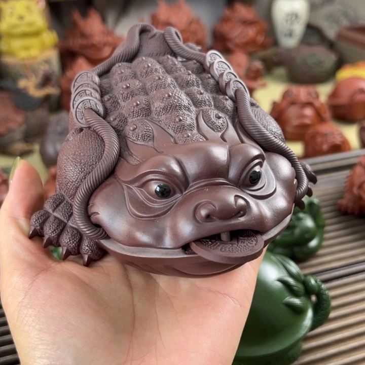 贵***哥紫砂茶宠紫砂金蟾