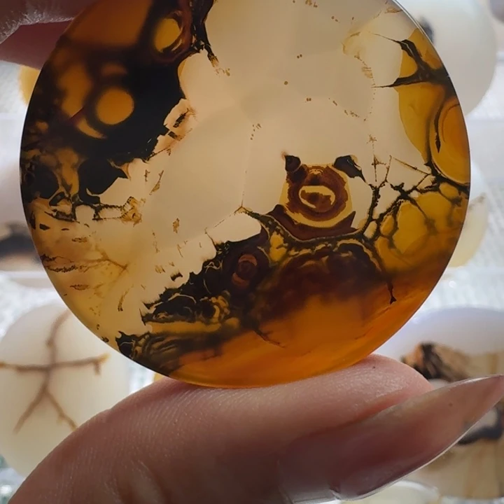 玛瑙/玉髓未镶嵌项链