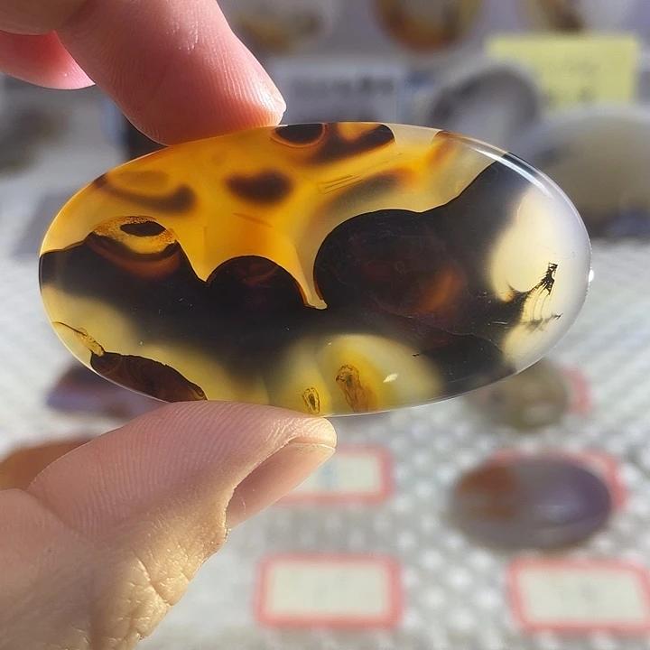 玛瑙/玉髓合金颈饰