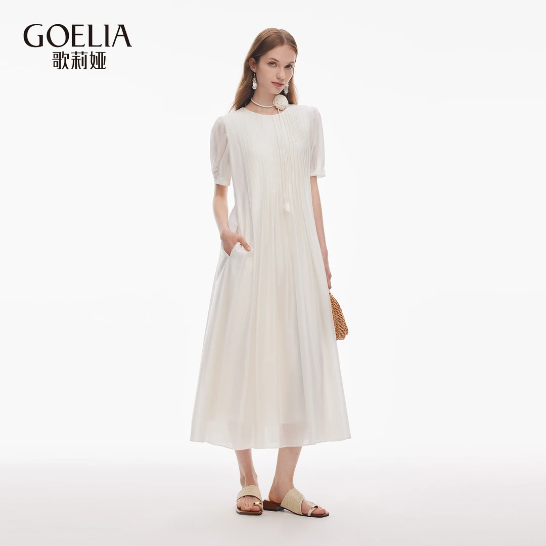 歌莉娅 秋季新品  宽松A型连衣裙1E9L4K650