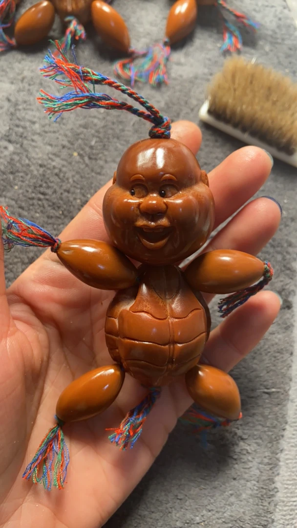橄榄核雕刻龟仙人大大大尺寸