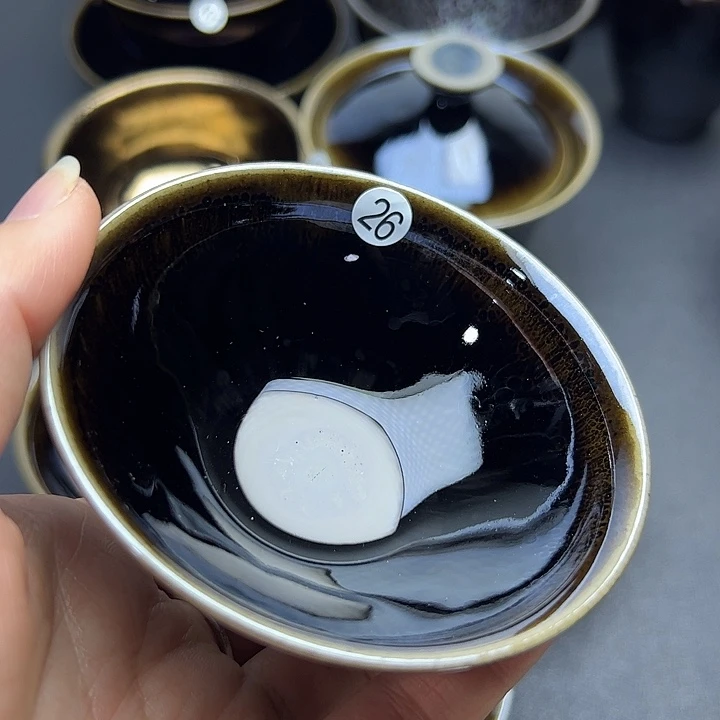 茶盏建窑建盏主人杯