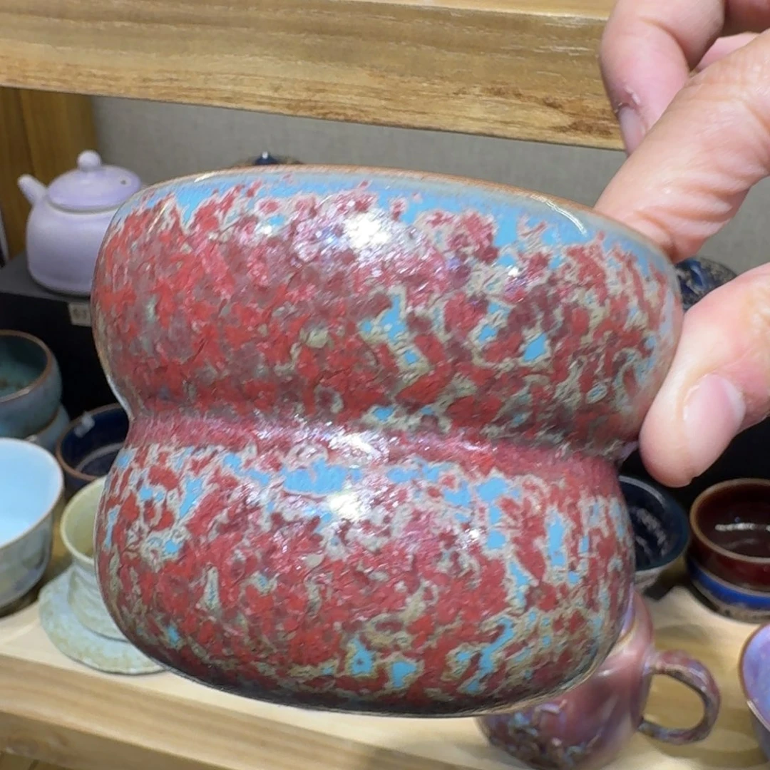 瓷片钧瓷单杯钧瓷单杯钧瓷