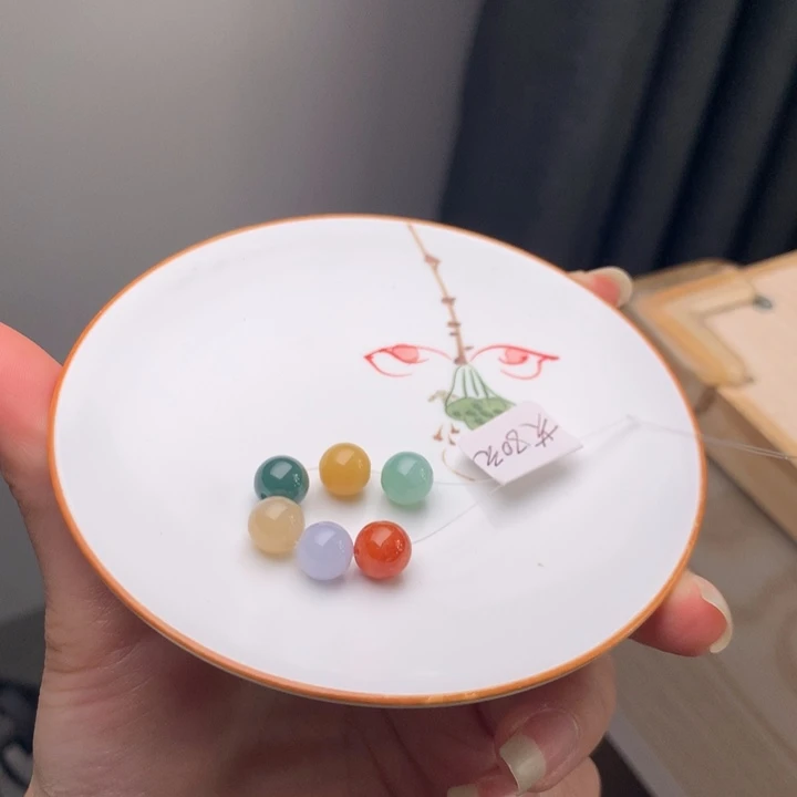 翡翠未镶嵌手链翡翠y1015 卡7.8