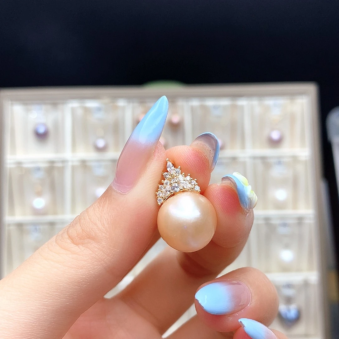 淡水珍珠合金颈饰