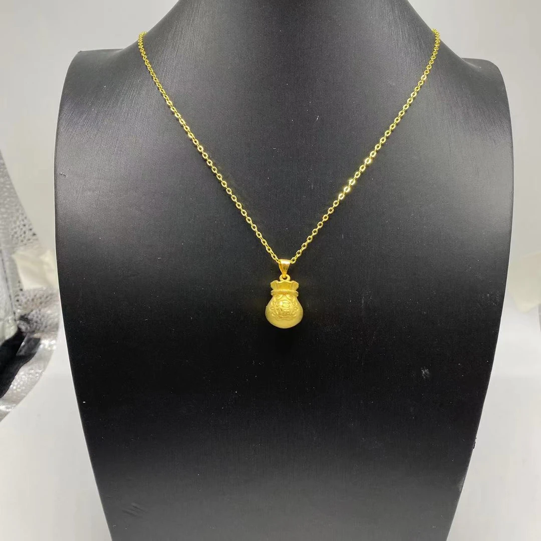 金色水贝贸易福禄吊坠C26