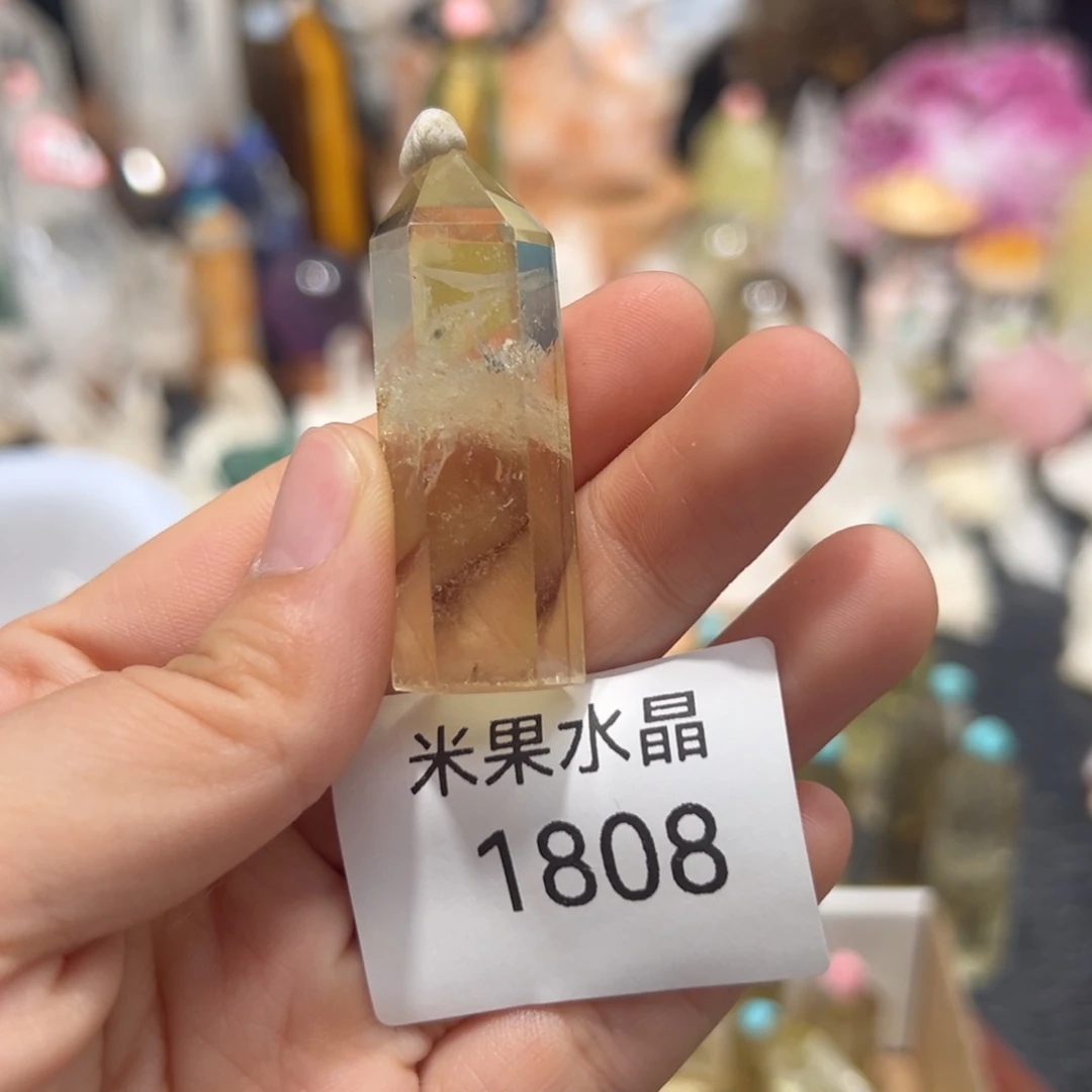 水晶珠宝半成品未镶嵌糖*