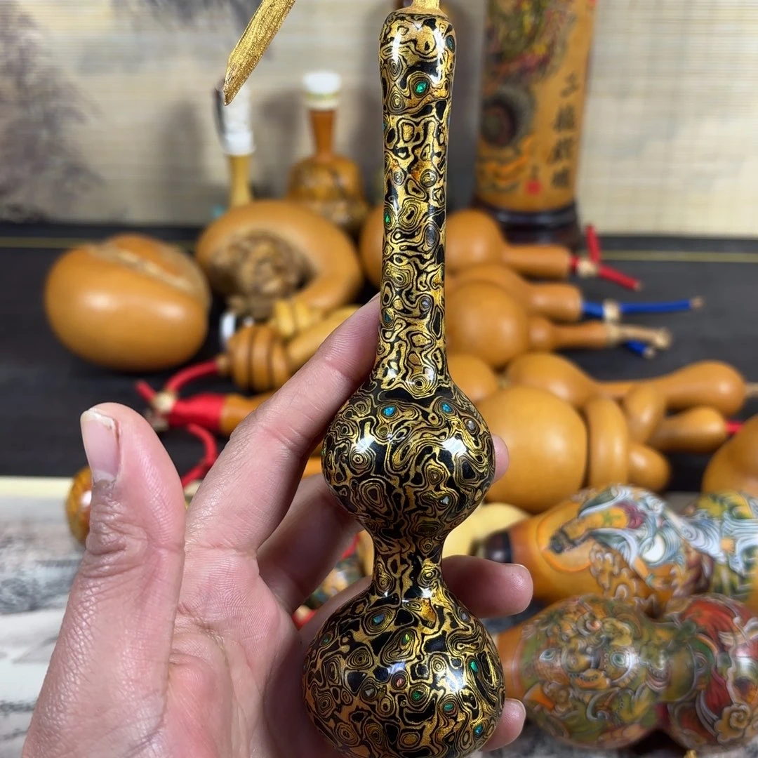 精工大漆螺钿工艺葫芦