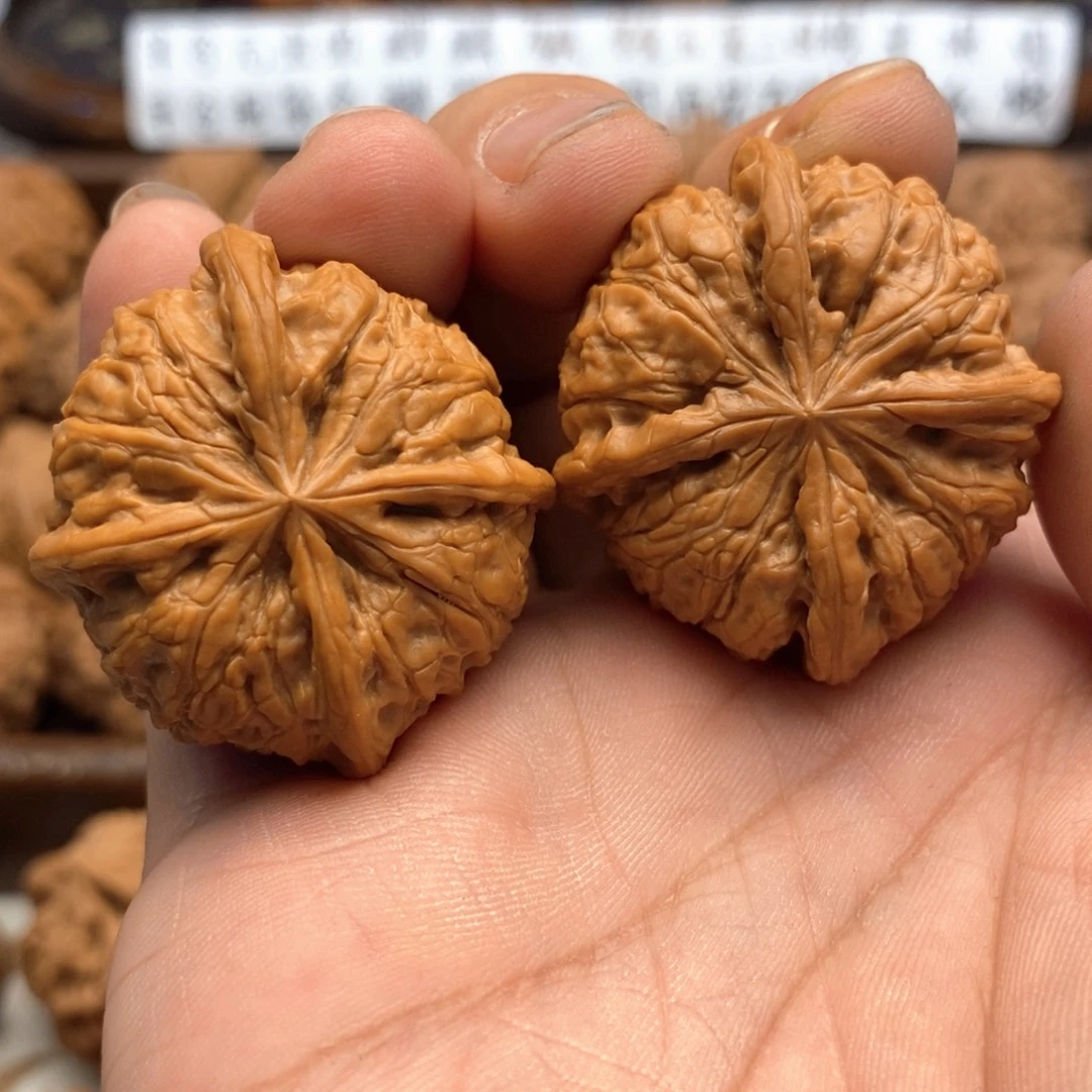 吊坠文玩核桃39尺 全品雨花石正四棱 80