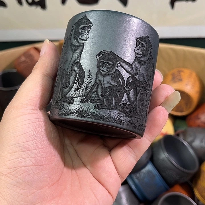 茶杯紫砂全手工紫砂主人杯