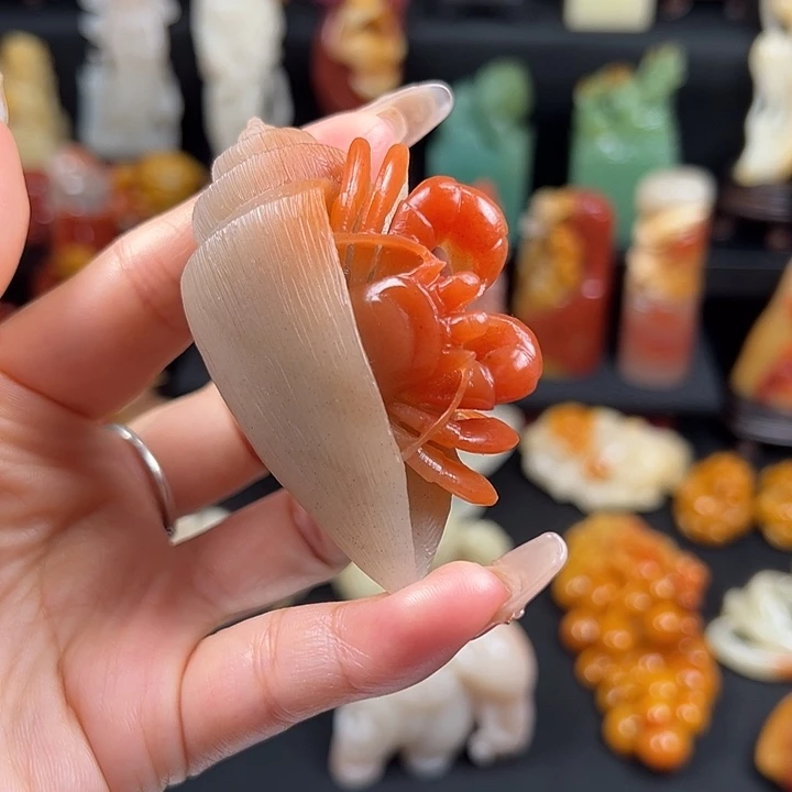 寿山石老性芙蓉石