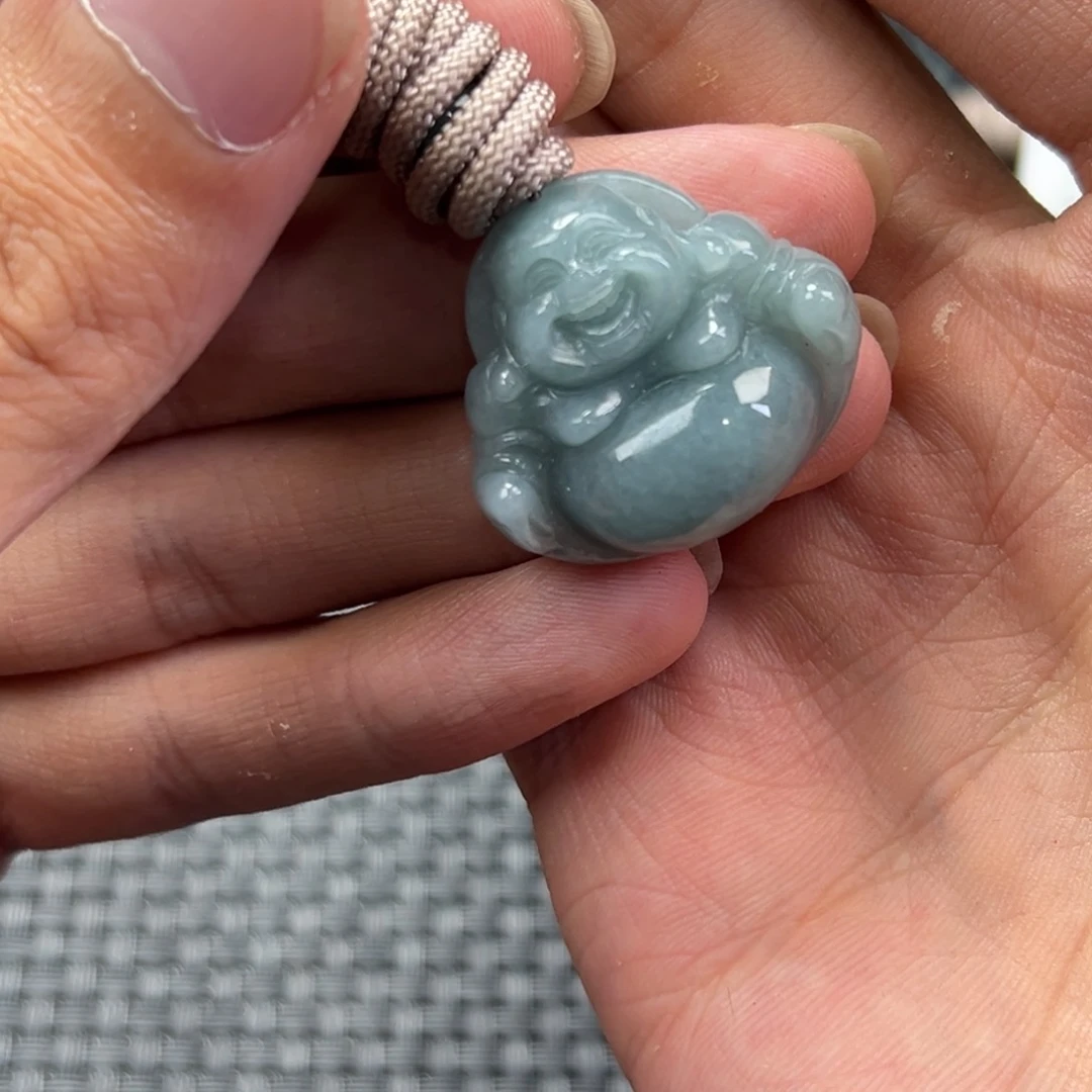 翡翠未镶嵌颈饰佛公多样性拍一发一