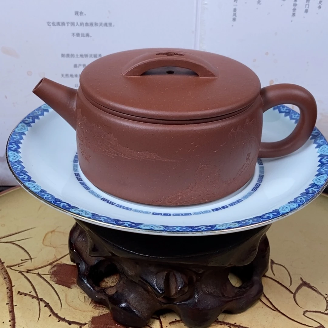 紫砂茶壶全手200 容量宜兴紫砂壶