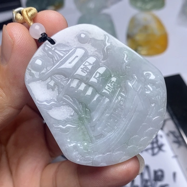 颈饰未镶嵌翡翠翡翠