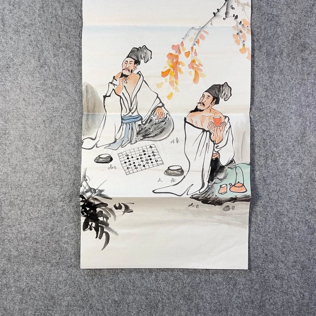 国画201 牡丹等植物生长于这里生长